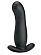 Черный вибростимулятор простаты с имитацией движения пальчика