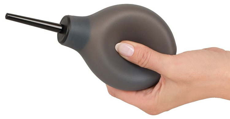 Дымчатый анальный душ с 3 насадками